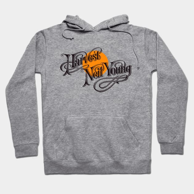 Neil Young Harvest Classic Hoodie by Army Of Vicious